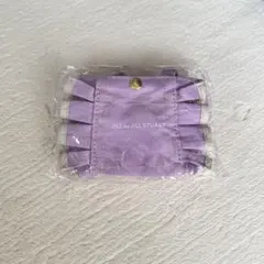 JILLbyJILLSTUART ミニフリルトートキーホルダー パープル