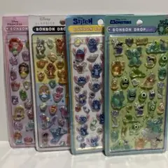 新品 ディズニー ボンボンドロップシール 4点セット　ディズニークラシック他のサムネイル