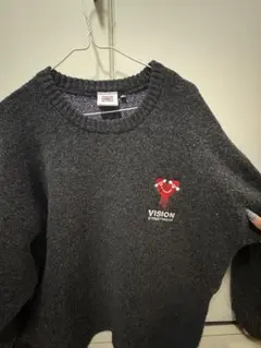VISION STREETWEAR グレー スウェット L