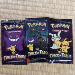ポケモンカード　ハロウィンセット　trick or trade 3 パックのサムネイル