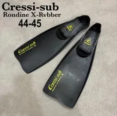 希少✨Cressisub Rondine X-Rubberダイビングフィン足ヒレ