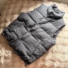 【極美品】ナノユニバース ダウンベスト グレー メンズ アウター L 秋冬コーデのサムネイル
