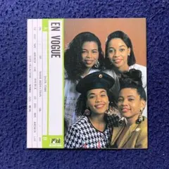 【新品】EN VOGUE FM STATION カセットテープラベル 付録