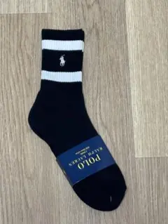POLO RALPH LAUREN ブラックソックス ２足セット 25-27cm