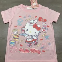 【新品】Hello Kitty 半袖Tシャツ 100サイズ ピンク