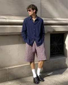 Cityboy 00s Baggy multi check shortsのサムネイル
