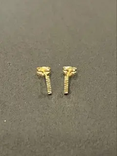 ピ*カ様 Tiffany & Co. ビーン ピアス 片耳用 K18YG 0.9 ピ*カ様 Tiffany & Co. ビーン ピアス 片耳用 K18YG 0.9 - メルカリ