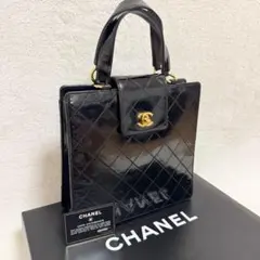 ⭐️CHANEL⭐️トートバッグ エナメル 値下げしました！】シャネル/CHANEL/エナメル/チェーントートバッグ