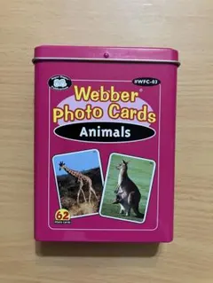 英語教材 アニマルズ Animals (Webber Photo Cards)