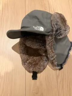 THE NORTH FACE 耳あて付き帽子 カーキ