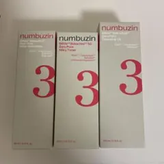 【新品未開封】numbuzin 3番　クレンジング、トナー、乳液3点セットのサムネイル