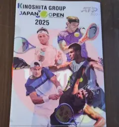 木下グループJAPAN OPEN 2025クリアファイル ジャパンオープン