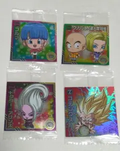 ドラゴンボールDAIMA ドラゴンボールZ シール 超11 4枚