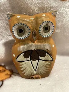 フクロウの置物