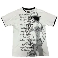 ONE PIECE エース Tシャツ ホワイト Lのサムネイル