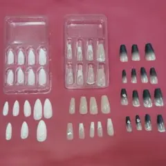 ネイルチップ 3種セット フレンチ グラデーションのサムネイル