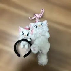 【ディズニー公式】マリーちゃん　カチューシャとショルダーバックセット