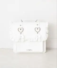 夢展望 DearMyLove ときめきハートフリルショルダー　痛バッグ ホワイトのサムネイル