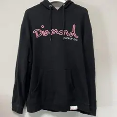 Diamond Supply Co. 黒 フード付きパーカー Lサイズ