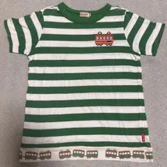 MIKI HOUSE ストライプ Tシャツ 130 ミキハウス