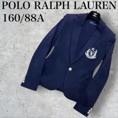 POLO RALPH LAUREN 紺色ブレザー　金ボタン　ポニーマーク刺繍