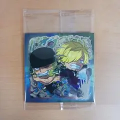 ワンピース　大海賊シールウエハース　LOG.13 ゾロ　サンジ