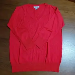 Banana Republic Vネックセーター XS 七分袖