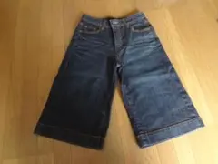 新品。オシャレなハーフパンツ、デニム、ジーンズ、キュロット、ボトムス小さいサイズ
