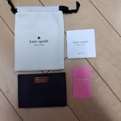 kate spade カードケース 黒