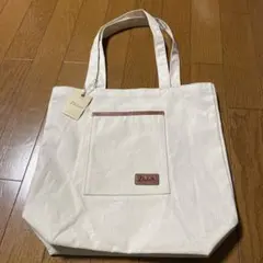 Dakota アイボリー キャンバストートバッグ