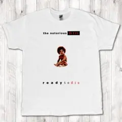 BIGGIEビギー hiphopストリートラップTプリント白 スウェット 2XL 