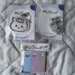 かんごちゃん アクリルチャーム 付箋3点セットめじるしアクセサリー