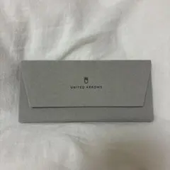 Zoff メガネケース グレー　united arrows