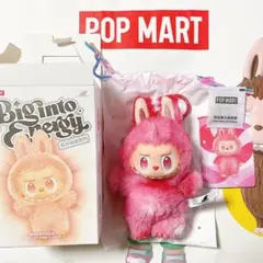 POP MART　ポップマート　LABUBU　ラブブ　エナジー　LOVE　赤