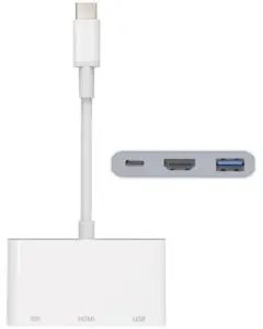 USB-C iPhone HDMI 変換アダプタ 3IN1 タイプC HDMI