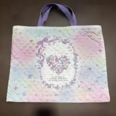 トートバッグ　レッスンバッグ　花柄