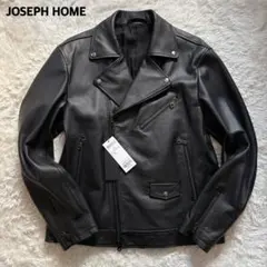 新品　ジョセフオム　ライダース　ジョゼフ　レザージャケット　ラムレザー　タグ付き HIGH GRADE LINE】カウレザー ライダースジャケット / JOSEPH