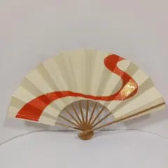 扇子 29cm 金朱霞天 裾暈し 舞扇子 舞踊 大衆演劇 着物 和装 小物