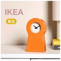 セール中】IKEA 鍵穴型 掛時計 置時計 収納付き アナログ ブルー