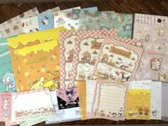 お裾分け＊シール&メモ・レターセット・おりがみ詰め合わせ/文房具