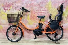 ZK4518 電動アシスト自転車 ヤマハ パスバビー 子供乗せ 20インチのサムネイル