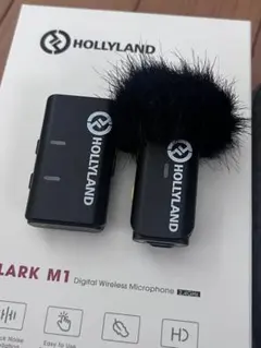 HOLLYLAND LARK M1 solo マイク、iPhone用ケーブル