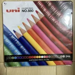 uni NO.880 色鉛筆 24色