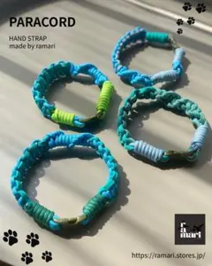 犬猫用 チョーカー 首飾り (パラコード製)