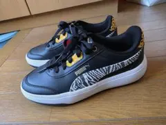 【タグ付き】PUMA TORI SAFARI スニーカー アニマル柄 厚底