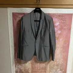 EMPORIO Armaniシルバーグレー イブニング　ジャケット　54