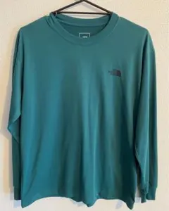【L/グリーン】THE NORTH FACE/バックスクエアロゴティー