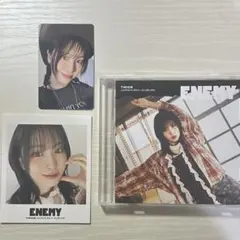 匿名配送 TWICE ENEMY モモ CD ポラロイド ソロ盤トレカ
