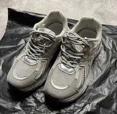 厚底 スニーカー グレー系