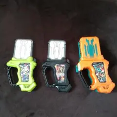 仮面ライダーエグゼイド ガシャット3点